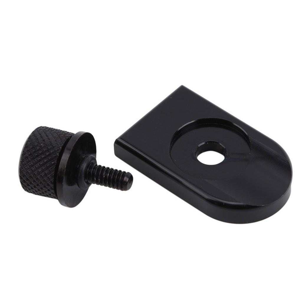 Алюминиевая вкладка для болта сиденья, винт, ручка-крышка, устойчивая к коррозии, ручка крепления сиденья, мотоциклетные аксессуары для Harley