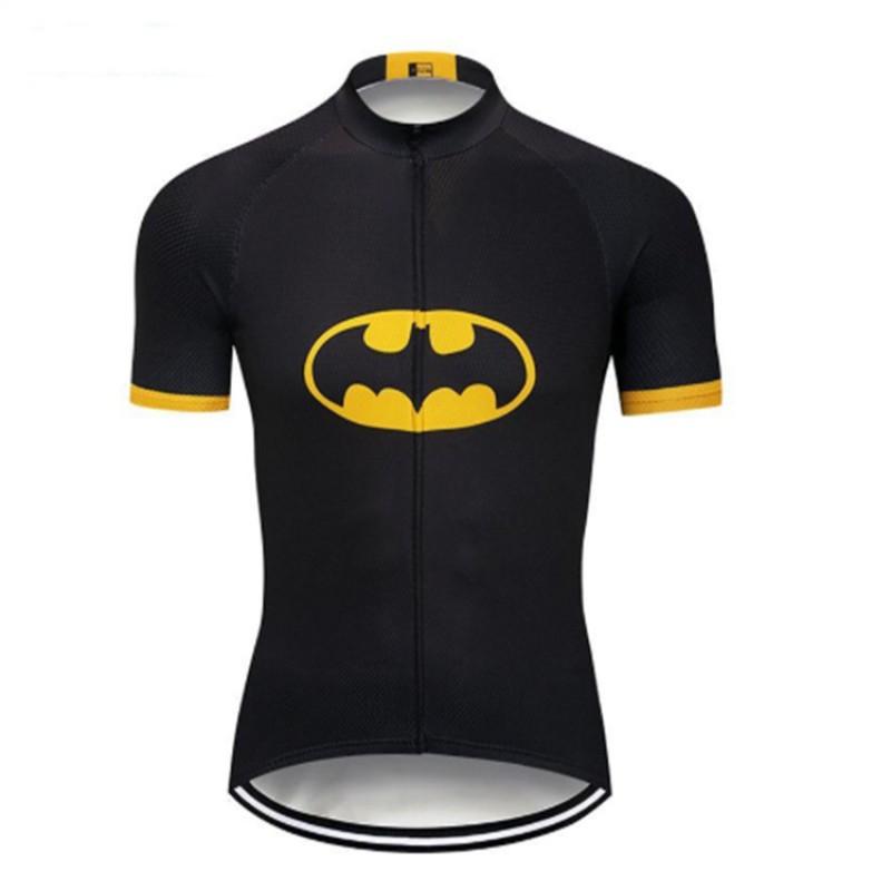 Mens Short Sleeve Cycling Jersey Breathable Quick-Dry Bike Apparel Road