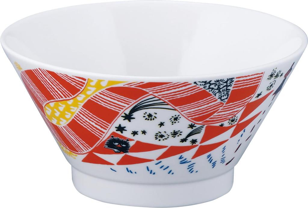 Moomin Noodle Bowl Aina Made in Yamaka (1000ml) (Little My) Series, Japan, Shoten, MM8502-311