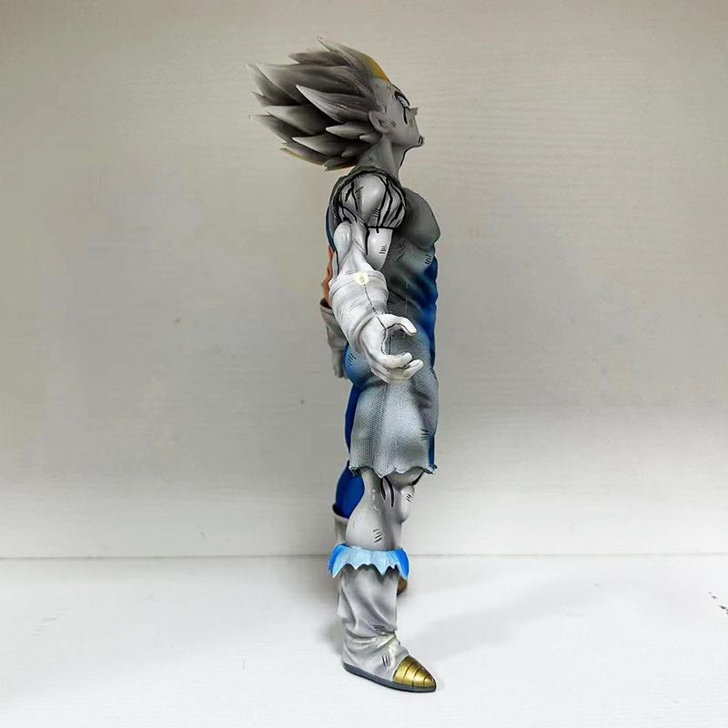 GK Dragon Battle Damage Majin Vegeta Фигурка ПВХ Bejita Коллекция Модель Аниме Самоуничтожение Vegeta Фигурки Игрушки