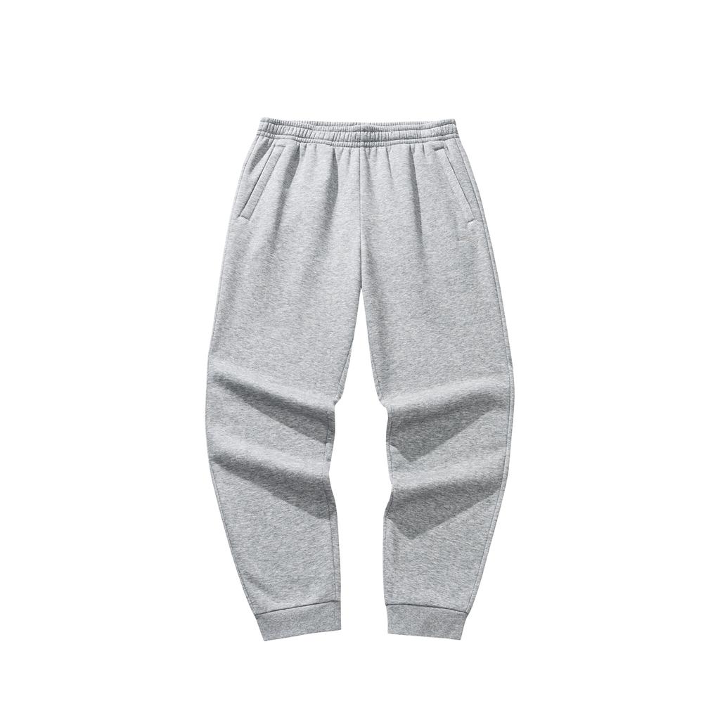 Anta Knitted Sweatpants Men's Gray Heather Gray 952547308-3
