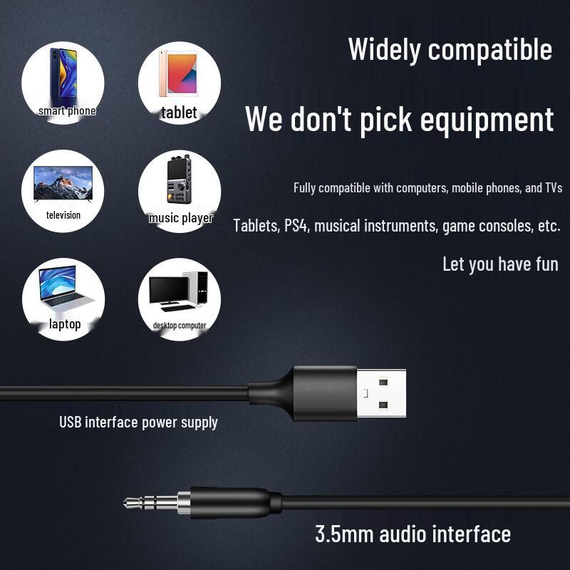 Проводная настольная компьютерная колонка Newman BT60