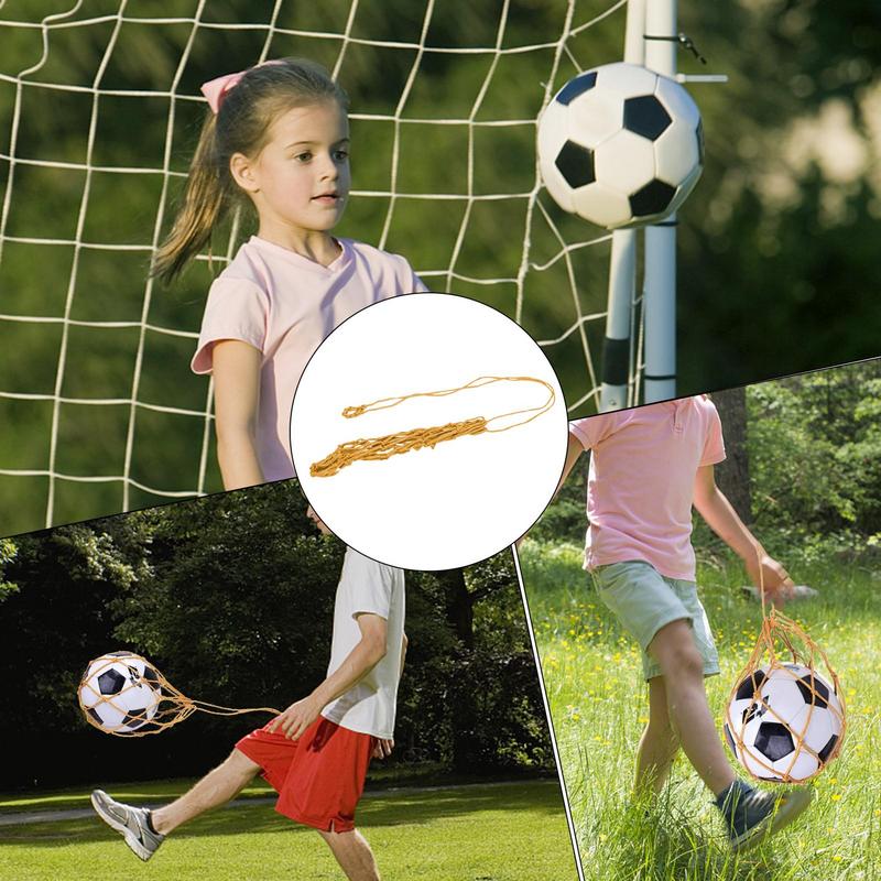 Soccer Juggling Trainer Single-Person High Strength Soccer Ball Trainer Net Football Ball Control Trainer Solo Practice Training