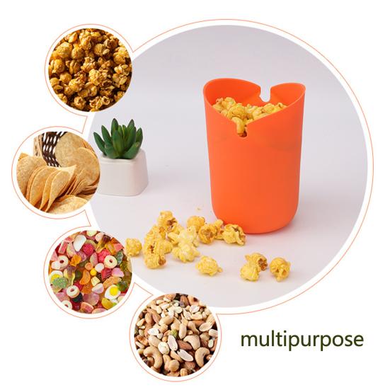Практичная складная миска для попкорна «сделай сам», без BPA, микроволновая печь, машина для приготовления попкорна, кухонные аксессуары, ведро для попкорна