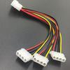 20см Большой 4-контактный на Женский IDE 1-к-3 Штекер Molex Кабель-адаптер удлинителя питания