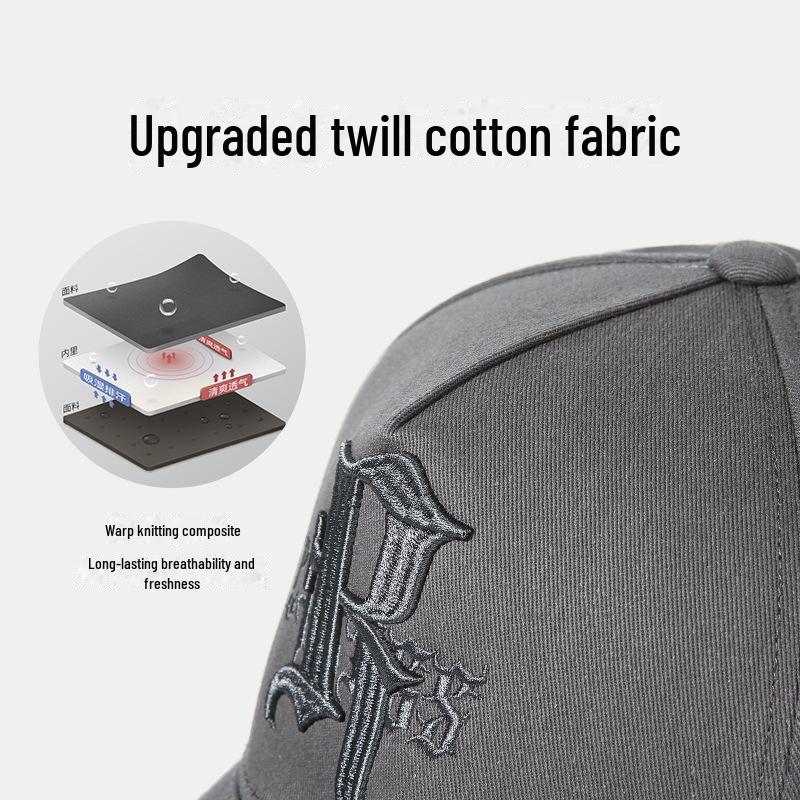 [Специальное предложение] Модная кепка-утконос из чистого хлопка с высоким верхом — удобная, дышащая бейсболка для мужчин и женщин