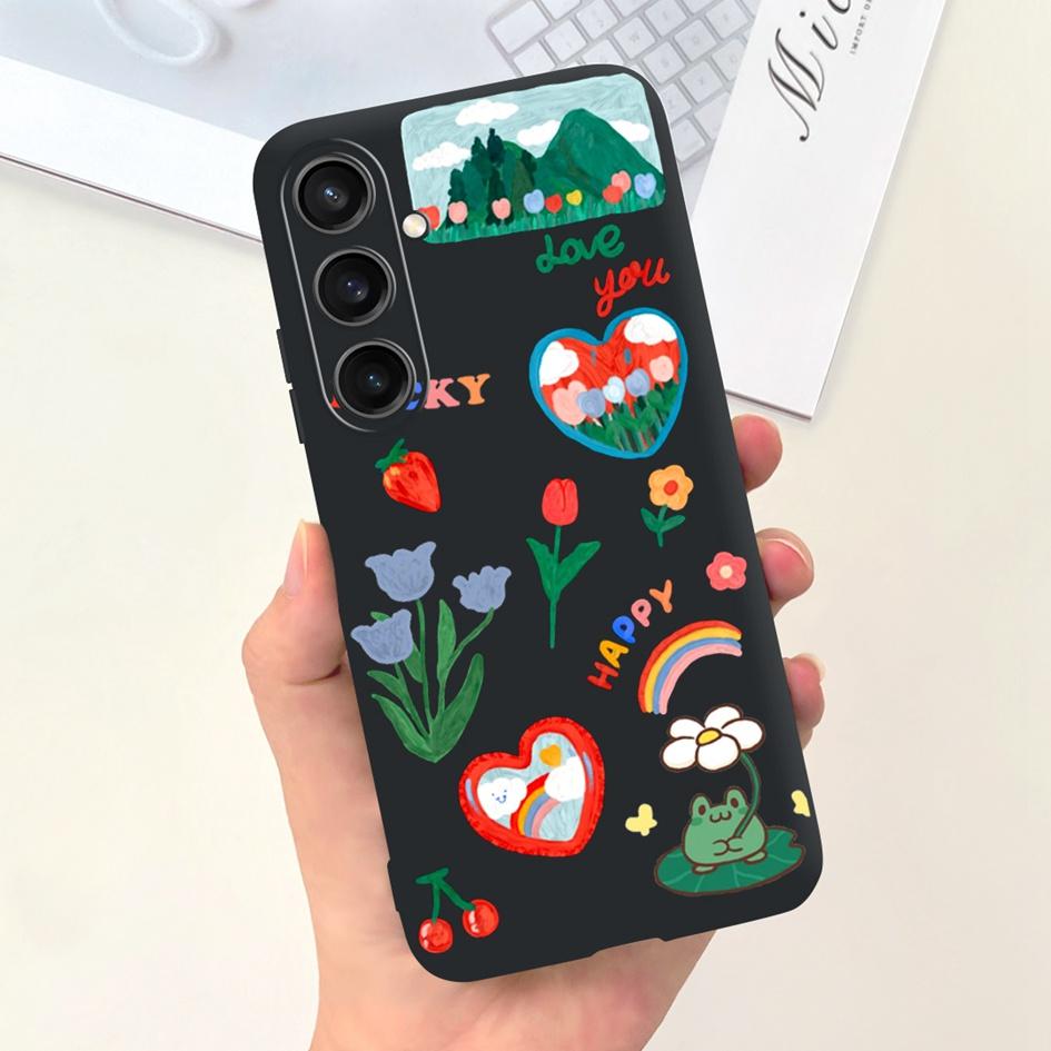 Для чехла Samsung Galaxy A15 Чехол для телефона Модный узор Мягкий силиконовый чехол Для Samsung A15 Hoesje A 15 GalaxyA15 SM-A155F Funda