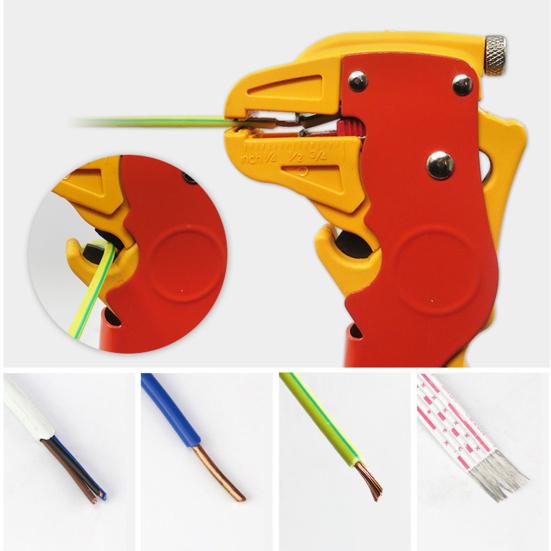 45294 шт. автоматический инструмент для зачистки проводов и резки Quick Stirp с противоскользящей ручкой