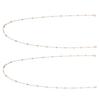 2 шт. Модная цепочка для маски для лица из бусин, сплав, изысканный шнурок для очков, ювелирное украшение в подарок