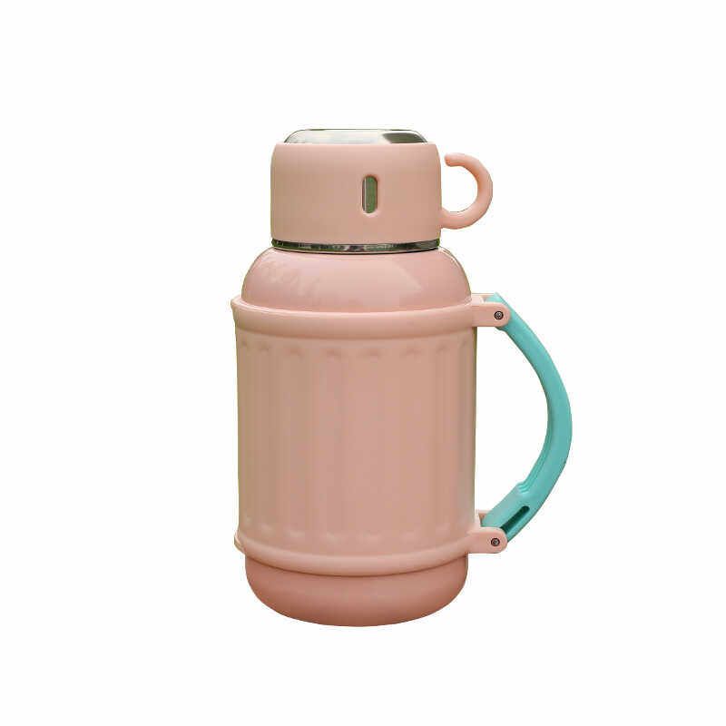 Large-Capacity Thermos Cup, Good-Looking Portable Water Cup for Girls, 316 Stainless Steel Outdoor Travel Pot with Lid, 800ml