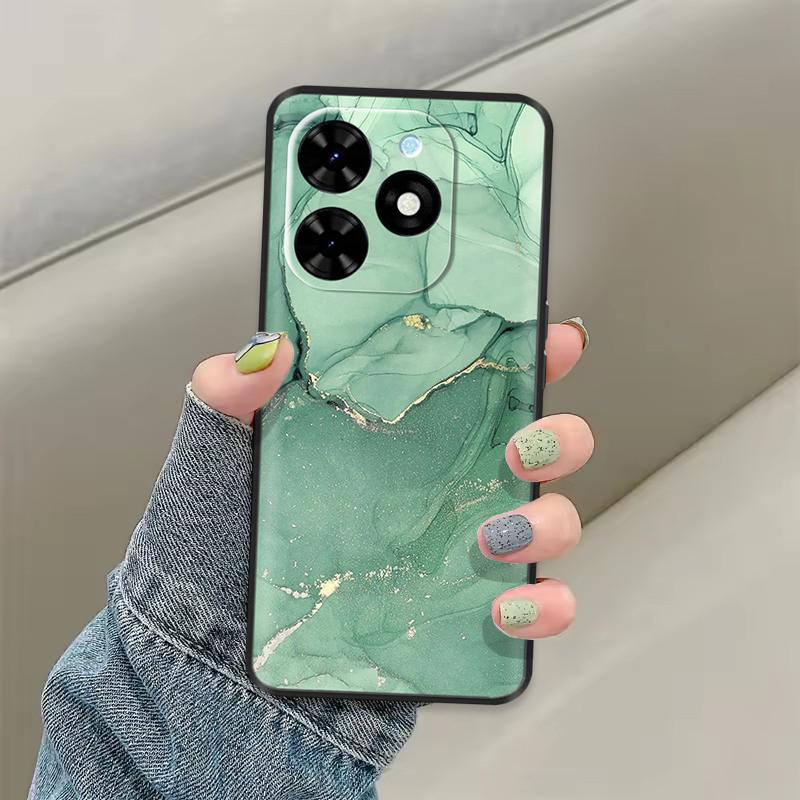 Чехол для Spark Go 2024 для Tecno Spark Go 2024 Чехол для телефона Милый панда Задняя крышка для Techno Spark Go 2024 Защита Coque Fundas