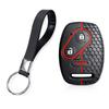 Для Honda CRV SRV FRV Fit Civic Accord Jazz Для Acura CSX Силиконовый Чехол для Ключа Брелок Аксессуары Держатель Оболочка Чехол для Ключа