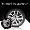 C200 E200 Для Mercedes Benz 4 Штуки/Комплект 75 мм Для Mercedes Benz AMG W203 W206 W220 W205 W211 W212 Центральные Колпачки Ступицы Колес Автомобиля Benz