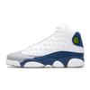 Air Jordan 13 Retro GS French Blue Kids Sneakers White Light-Steel-Grey Fire-Red DJ3003-164
