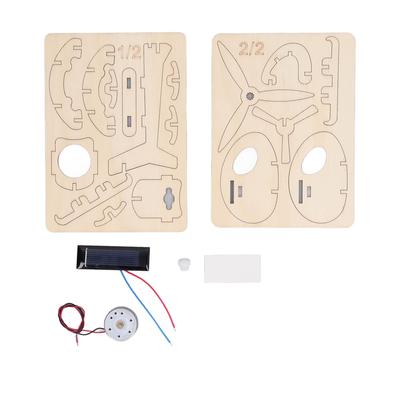 Деревянный STEM Модель самолета 3D Пазлы DIY Wood Craft Сборка Проекта Комплект Детские Подарочные Игрушки