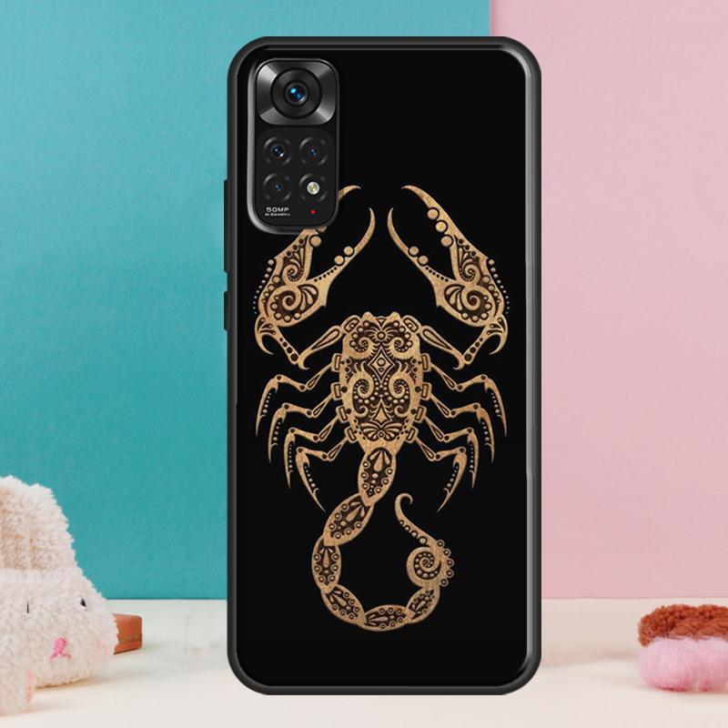 Чехол Scorpion для Xiaomi Redmi Note 13 12 Pro 14 11 9 10 9S 10S 11S 12S Redmi 14C 13C 10C 12C