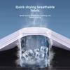 Унисекс быстросохнущий повседневный беговой костюм Ice Silk - большой размер, короткий рукав
