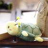 Cute Little Turtle Plush Toy Cartoon Tortoise Bee Pendant Backpack Bag Stuffed Animal Keychain