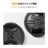 Concept 55mm Lens Cap Set Includes Lens Cleaning and Lens Protector Cap with K&F 9-Piece (In-House Design) Cap, Cloth, Anti-Loss Cord. Inner-Type