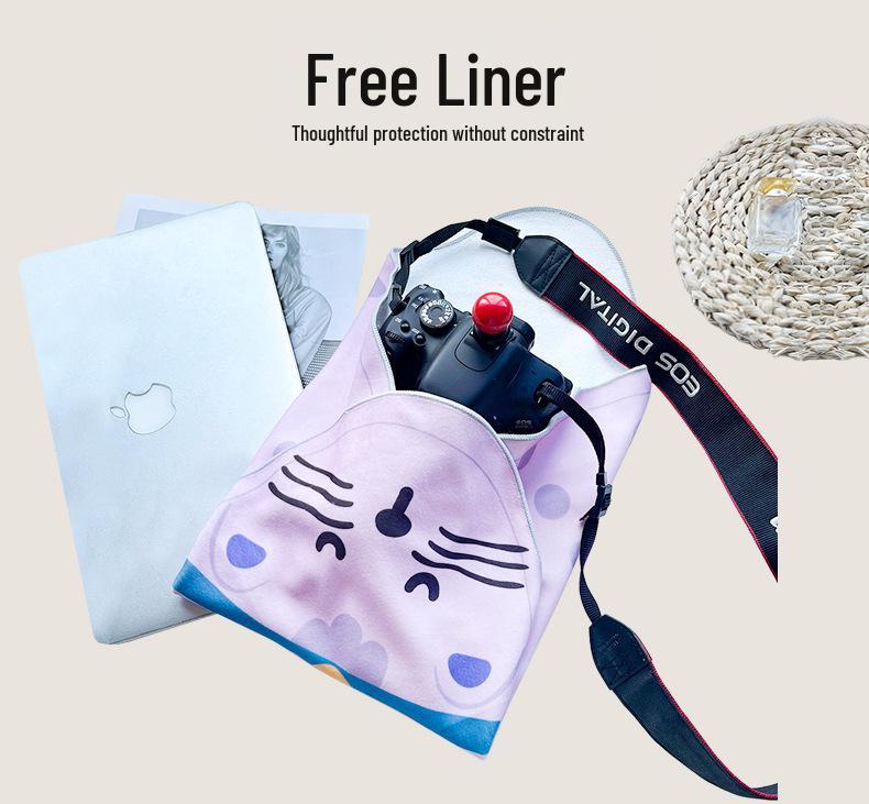 Best-Selling Digital Print Patchwork Camera & Tablet Protection Bag