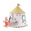 HIUGO Kids' Tent, Foldable Secret Base Playhouse for Indoors, Backyards, and Parks, Includes Storage Case, Stylish BirthdayChildren's Day Gift