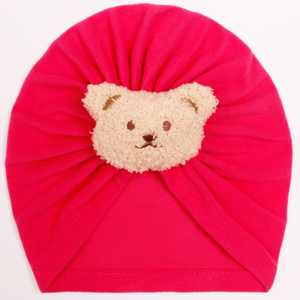 European & American Baby Bear Baotou Hat for Infants - Warm, Protective Design for Girls