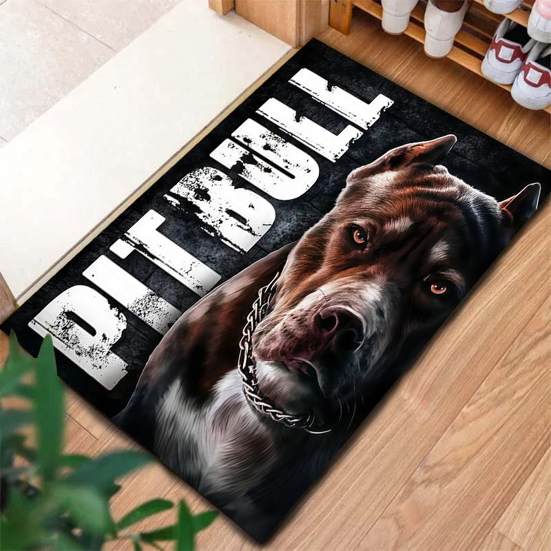 Serious Dark Animals Pattern Square Carpet,Area Rug,Carpet Rug for Living Room Bedroom Sofa Playroom Decor,Non-slip Floor Mat,Holiday Birthday Gifts