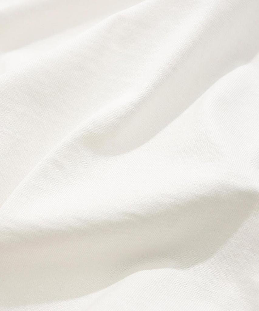 FALLETT Night Nero Crop Short Sleeve Tee White