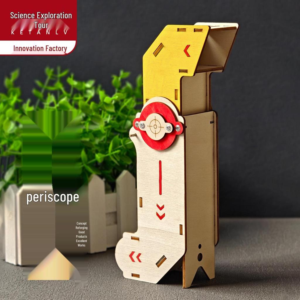 Научный DIY-набор Перископ для школьников: Ручная игрушка-эксперимент по физике для детей