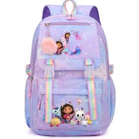 Kpop Demon Hunters Student School Bag Large Capacity Children'S Backpack Girl School Bag Cartoon Anime Backpack