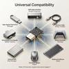 10 шт. Универсальный Type-C Micro USB на USB 2.0 OTG Адаптер Разъем для Мобильного Смартфона USB2.0 Type C Micro USB OTG Кабель Адаптер