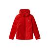 Fila Logo Print Warm Down Jacket Unisex Jacket Legendary-Red F11M048925F-RD