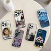 Чехол для телефона Singer S-Sam Fender для iPhone 17,16,15,14,13,12,11 Plus,Pro Max,XS,Мягкий Черный Чехол