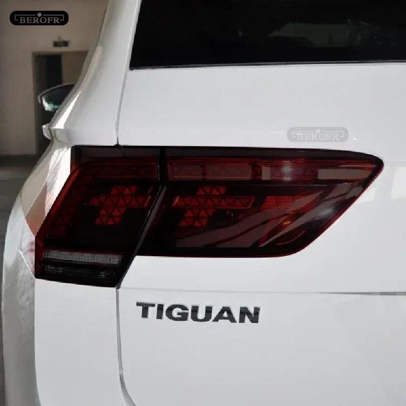 Для Volkswagen VW Tiguan 5N MK2 2017-На Автомобильные Фары Защитная Тонировочная Пленка Дымчато-Черная Прозрачная TPU Защитная Наклейка
