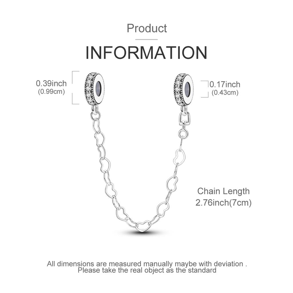 Новая медная цепочка безопасности Шарм-подвеска в виде лунного цветка и звезды Подходит для оригинального браслета DIY для женщин и девушек
