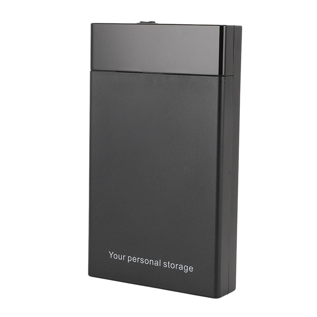 Hard Drive Enclosure 16TB 5Gbps USB3.0 Plug and Play External Hard Drive Enclosure for 2.5 3.5 Inch