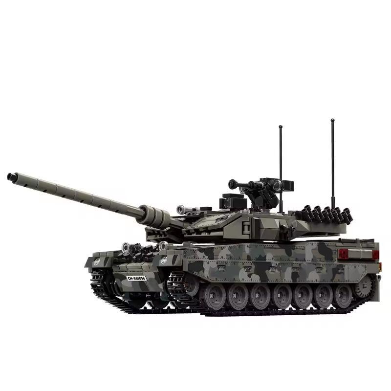 Военный MOC Армия Основной Боевой Танк Бронированная Машина Истребитель Фигурки Солдат Набор Строительных Блоков Кирпичи Игрушки