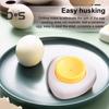 2 шт. Инструмент для прокалывания яиц, сваренных вкрутую, легкое приспособление для чистки яиц, с предохранительным замком, кухонный гаджет, дырокол для яиц