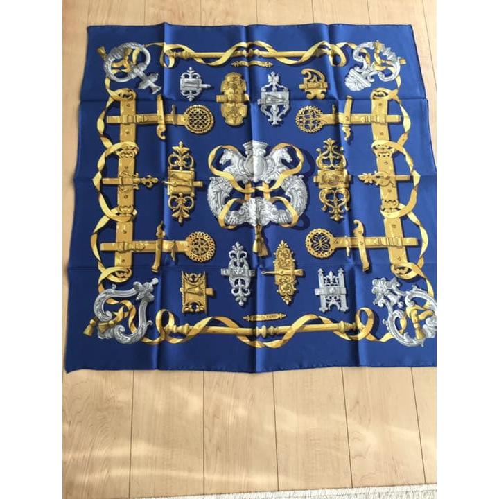 Used Hermes scarf Carre 90x90