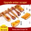 Массажная расческа Gua Sha из смолы для кожи головы и лица