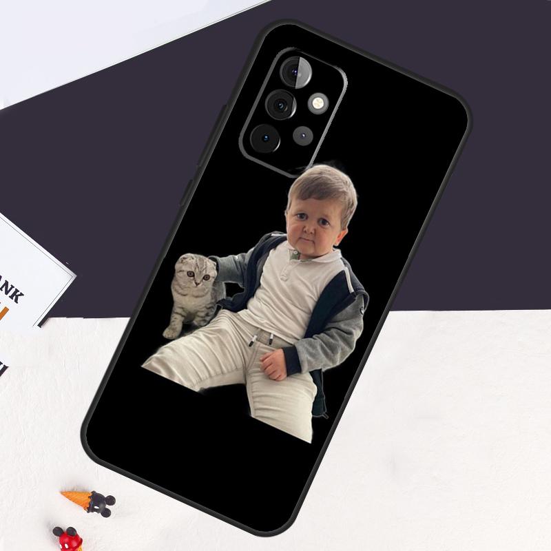 Funny Hasbulla Case For Samsung Galaxy A53 A15 A22 A52 A32 A54 A14 A16 A26 A36 A56 A55 A35 A05 A06 A33 A13