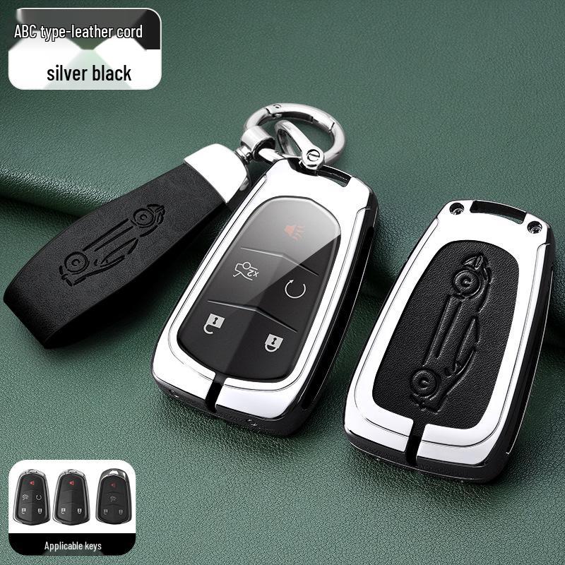 Премиальный металлический чехол для ключа Cadillac XT5, CT5, XT4, XT6, CT6, XTS, ATSL, CT4