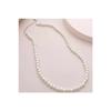 Unisex Elegant Pearl Necklace Adjustable