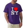 I Love New York Tourist I Heart Ny T Shirt Harajuku Short Sleeve T-shirt 100% Cotton Graphics Tshirt Tops
