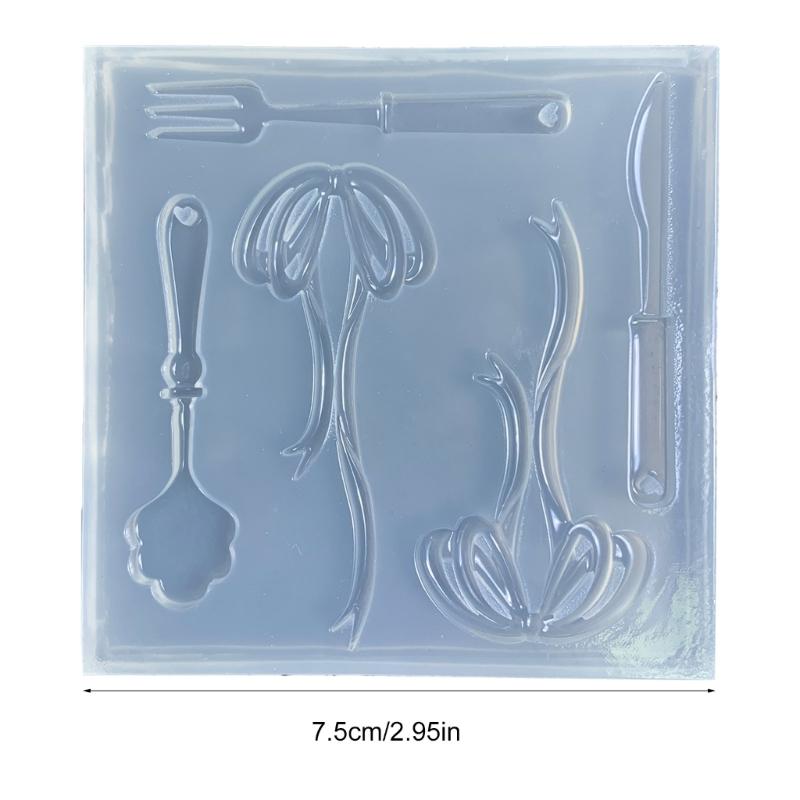 Silicone Dropping Mold for  Crafts Butterfly Shaped Epoxy Molds Flexible Accessory Mould Jewelry Making Supplies