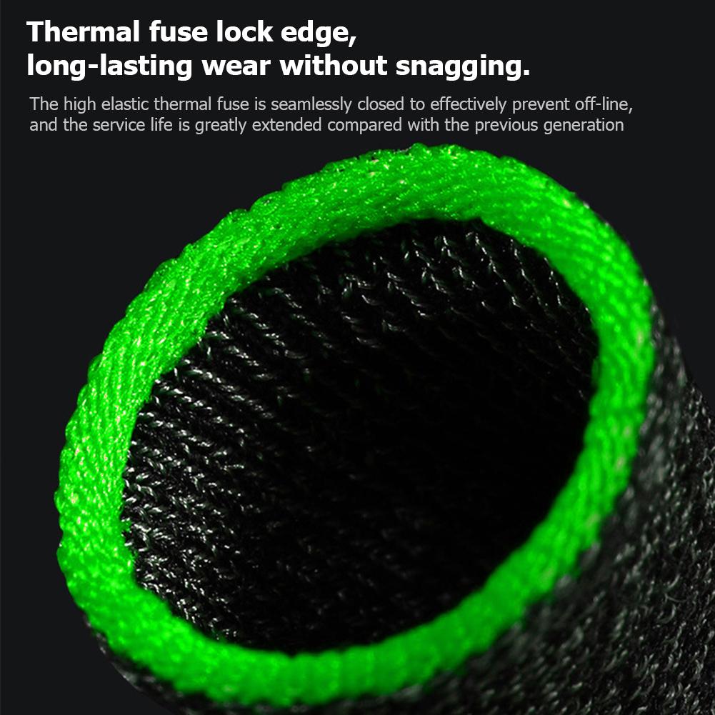 20 пар игровых накладок на пальцы, дышащие напальчники для игр PUBG, антипотовые напальчники для сенсорных экранов, чувствительные сенсорные перчатки