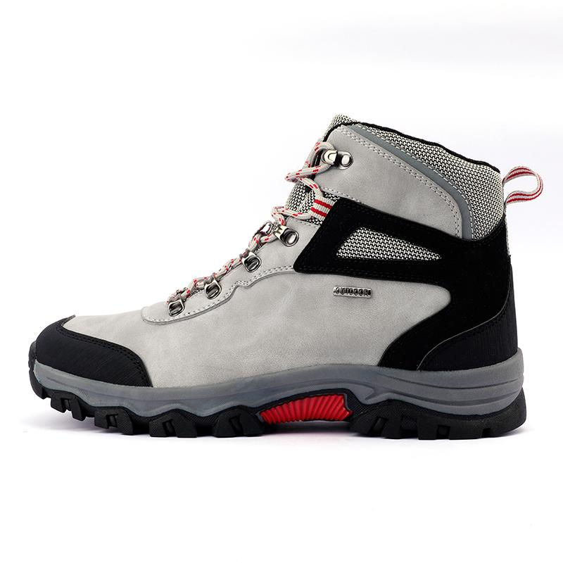 Осенние мужские ботинки до щиколотки больших размеров 39–47, нескользящие уличные ботинки, мужская обувь