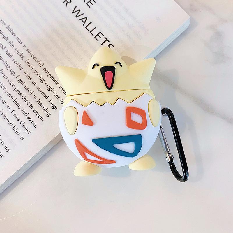 Applicable Apple AirPods 1 protective case cute cartoon pro1 wireless bluetooth headset silicone anti-drop soft case