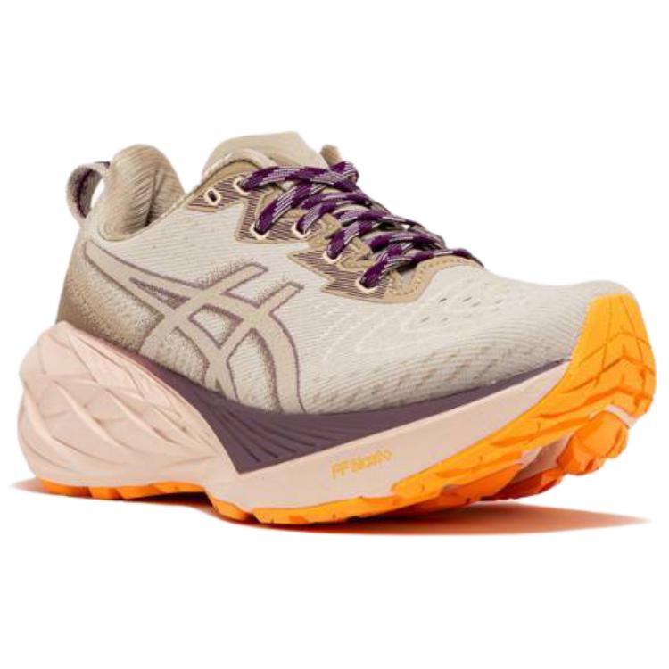 Asics Novablast 4 TR Nature Bathing - жемчужно-розовые женские кроссовки зеленые 1012B654-700