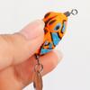 2.7CM/3.2G Мини Мягкая Лягушка Приманка с Беспроволочным Крючком Спиннер Лезвие ПВХ Искусственный